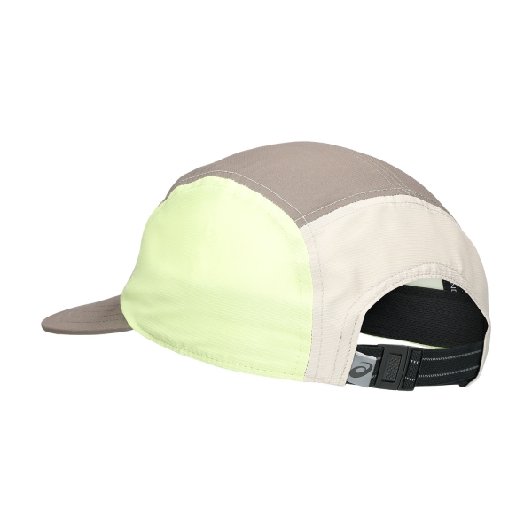 Asics Panel Gorra - Taupe Grey/Mineral Beige/Huddle Yellow