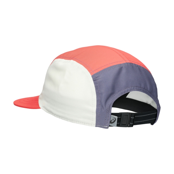 Asics Panel Cap - Coral Reef/Greyish Purple/Birch