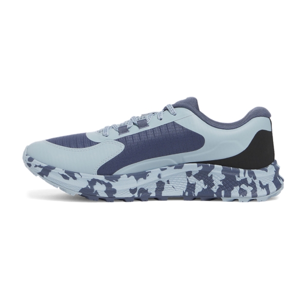 Under Armour Charged Bandit TR 3 - Downpour Gray/Harbor Blue/Hyper Green