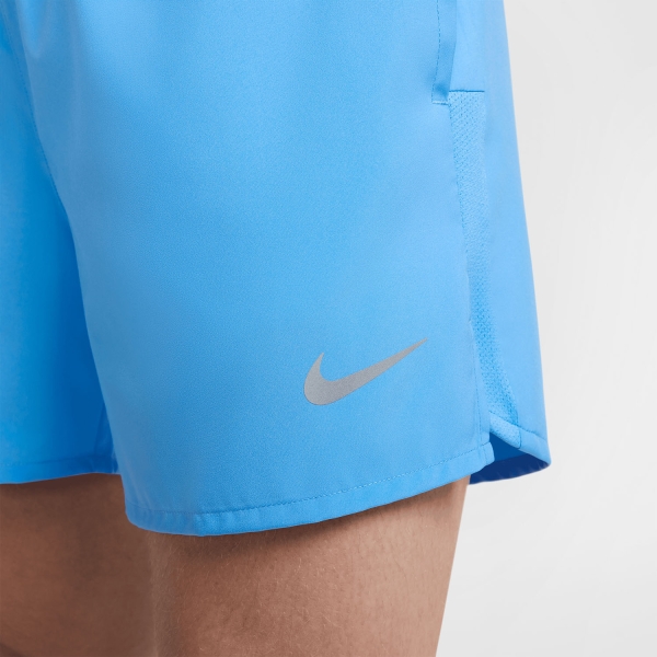 Nike Challenger 2 in 1 5in Shorts - University Blue/Reflective Silver