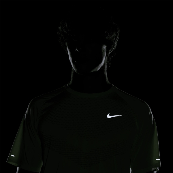 Nike Dri-FIT ADV Stride Camiseta - Barely Volt/Reflective Silver
