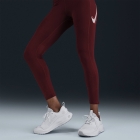 Nike Fast 7/8 Swoosh Tights - Dark Team Red