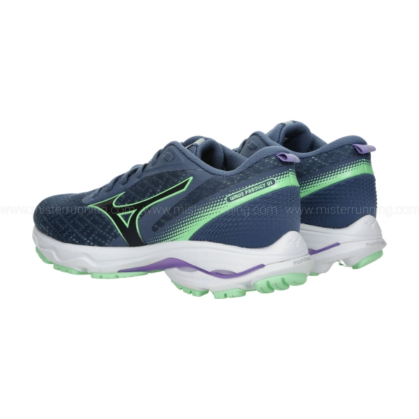 Mizuno Wave Prodigy 6 - Vintage Indigo/Neo Mint/Paisley Purple