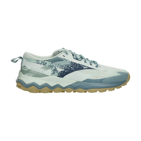 Scarpe Trail Running Donna Mizuno Wave Ibuki 5  Hint Of Mint/Vintage Indigo/Citadel J1GK257321