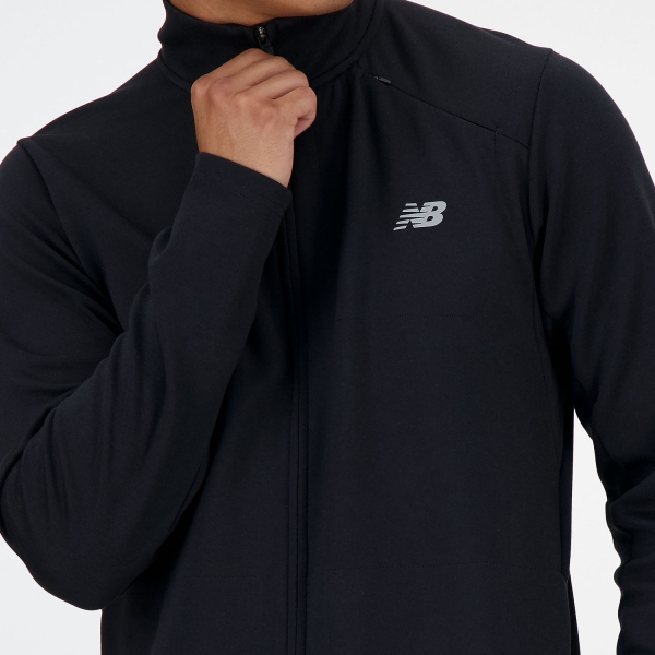 New Balance Tech Knit Chaqueta - Black