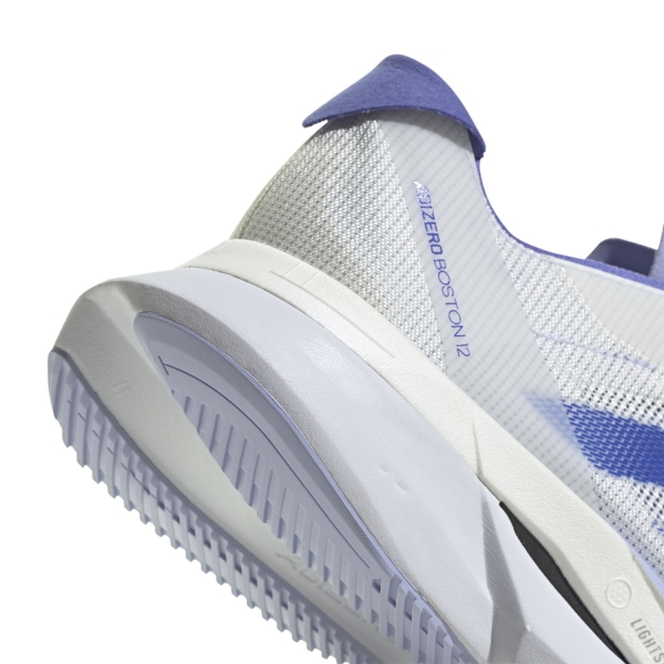 adidas adizero Boston 12 - FTWR White/Lucid Blue/Cobalt Blue