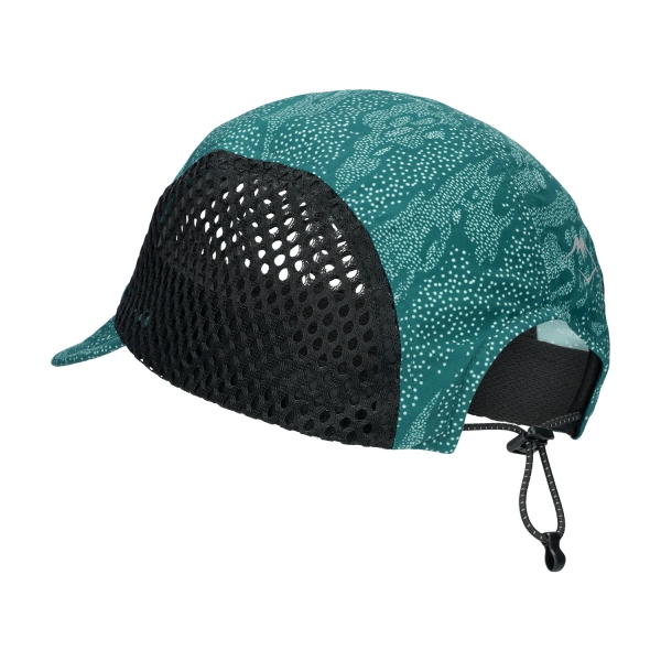 Asics Fujitrail Gorra - Rainy Lake/Birch