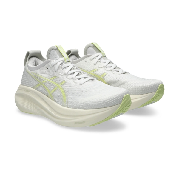 Asics Gel Nimbus 27 - White/Huddle Yellow