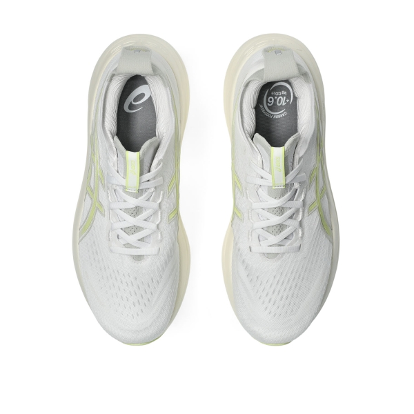 Asics Gel Nimbus 27 - White/Huddle Yellow