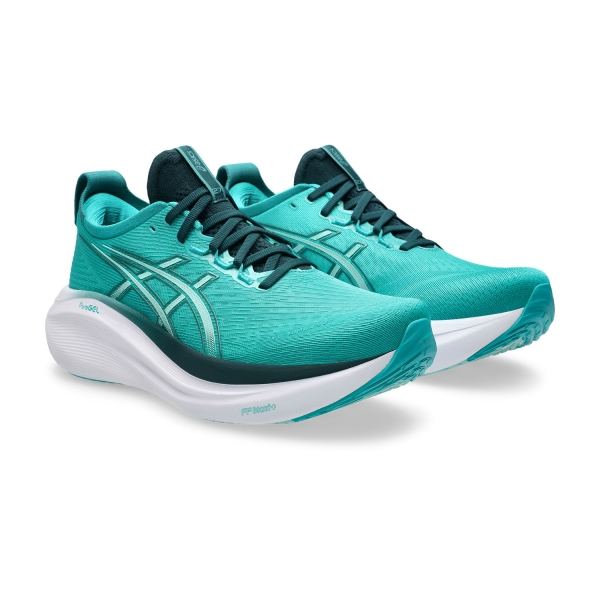 Asics Gel Nimbus 27 - Wave Teal/Saxon Green