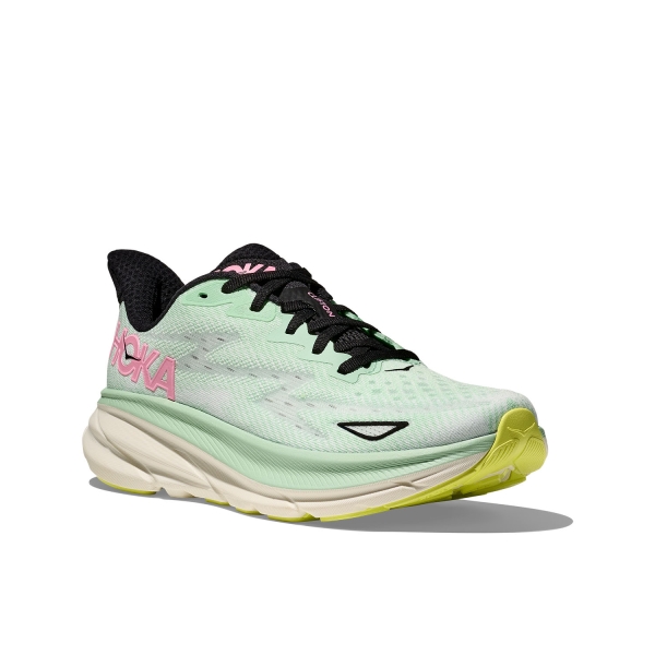 Hoka Clifton 9 - Mint Fluorite/Snow Melt