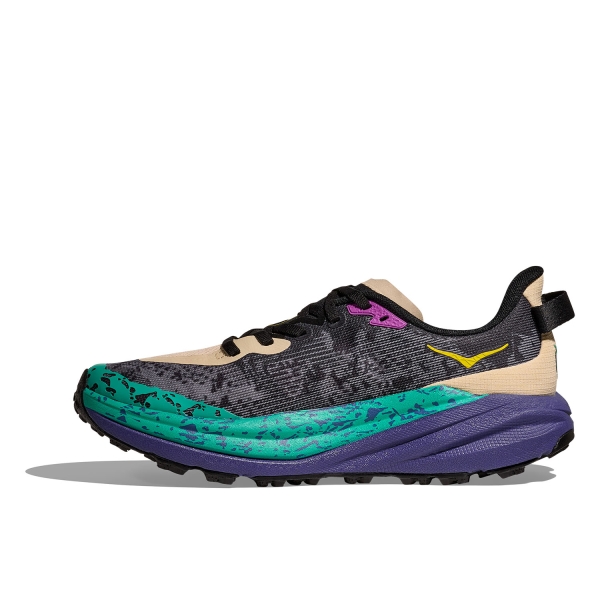 Hoka Speedgoat 6 - Oatmeal/Mountain Iris