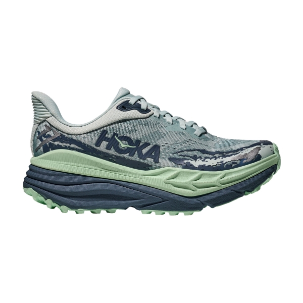Scarpe Trail Running Donna Hoka Stinson 7  Droplet/Thunder Cloud 1141531DTH