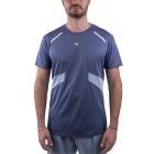 Mizuno Dryaeroflow Logo Camiseta - Vintage Indigo