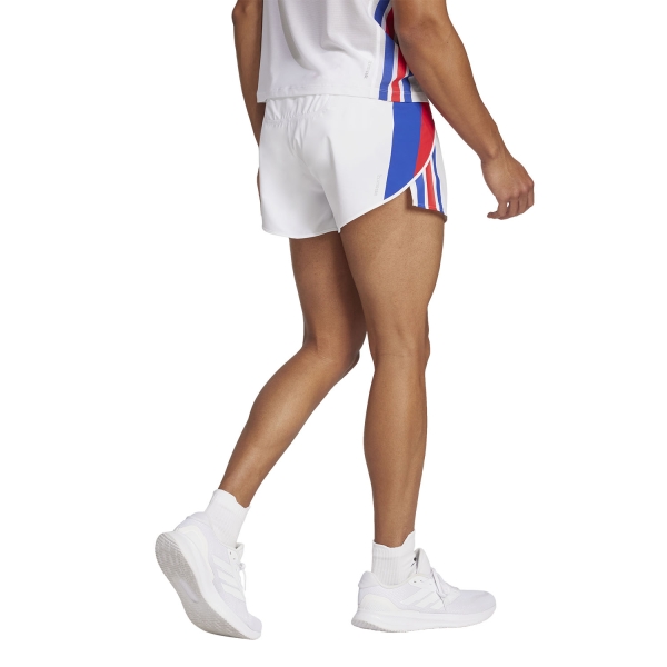 adidas adizero 3in Shorts - White