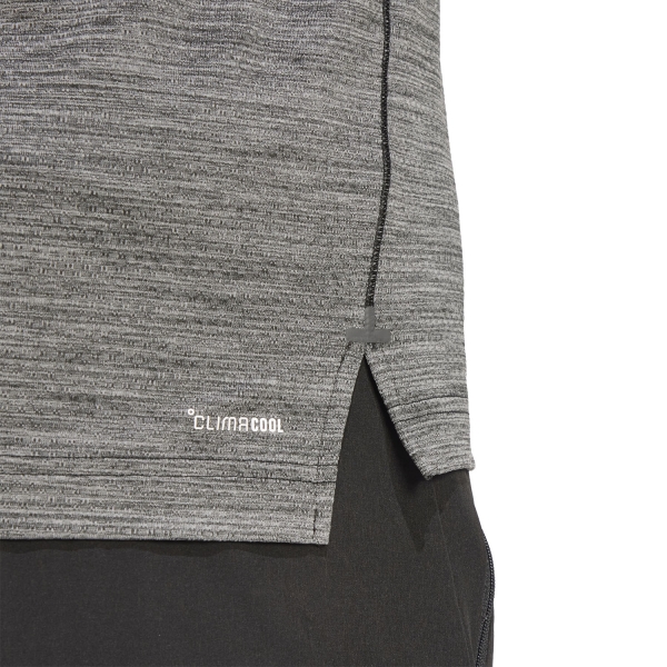 adidas Gym+ Logo Camiseta - Black Melange