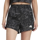 adidas Essentials Print 4in Shorts - Black
