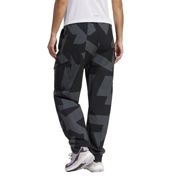 adidas Terrex Xploric Cargo Printed Pantaloni - Black/Carbon