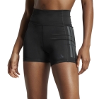 adidas Optime 3 Stripes 4in Shorts - Black