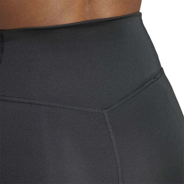 adidas Optime 3 Stripes 4in Shorts - Black