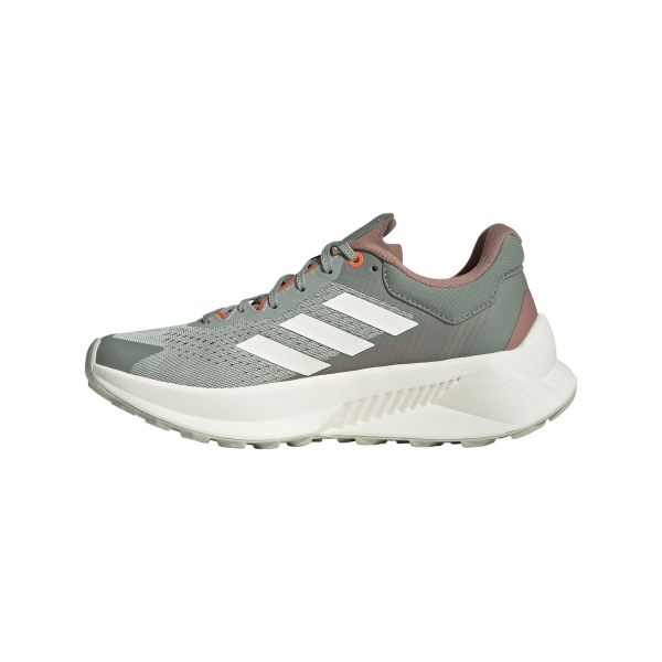 adidas Terrex Soulstride Flow - Linen Green/Off White/Silver Green