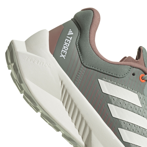 adidas Terrex Soulstride Flow - Linen Green/Off White/Silver Green
