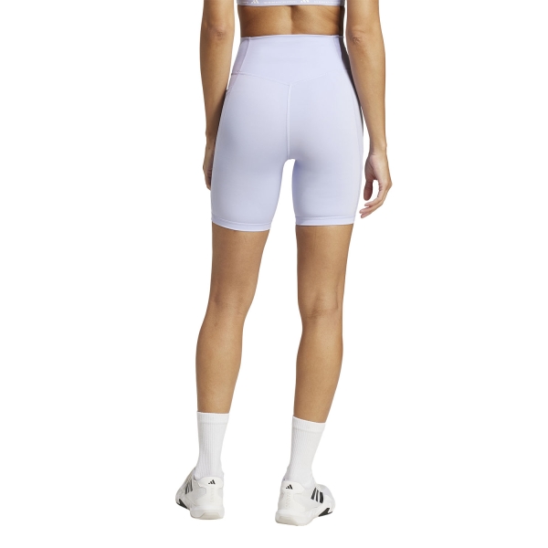 adidas Optime 7in Shorts - Violet Tone/White