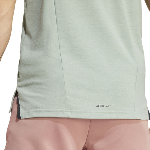 adidas D4T AEROREADY Tank - Silver Green