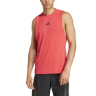 adidas D4T AEROREADY Tank - Pure Ruby