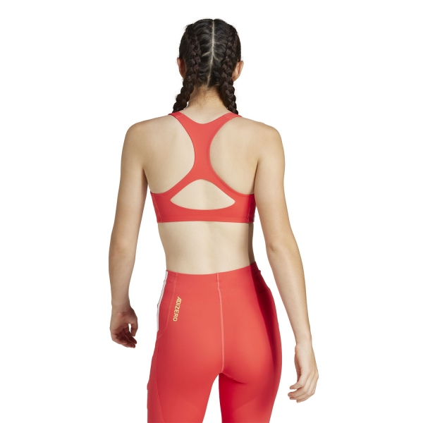 adidas adizero Sports Bra - Semi Lucid Red
