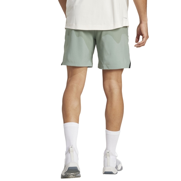 adidas D4T 5in Shorts - Silver Green