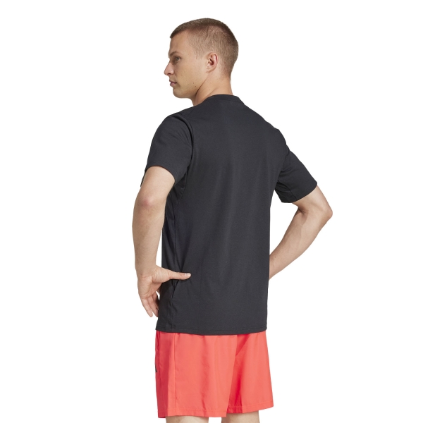 adidas New Lift T-Shirt - Black/Lucid Red