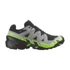 Salomon Speedcross 6 GTX - Black/Alloy/Green Gecko
