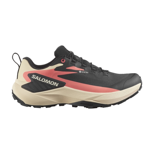 Scarpe Trail Running Donna Salomon Genesis GTX  Black/Tender Peach/Fusion Coral L47807900