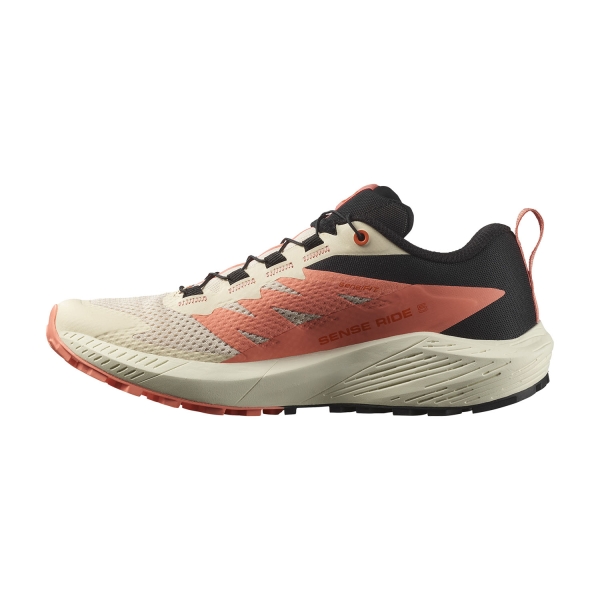 Salomon Sense Ride 5 - Tender Peach/Fusion Coral/Black