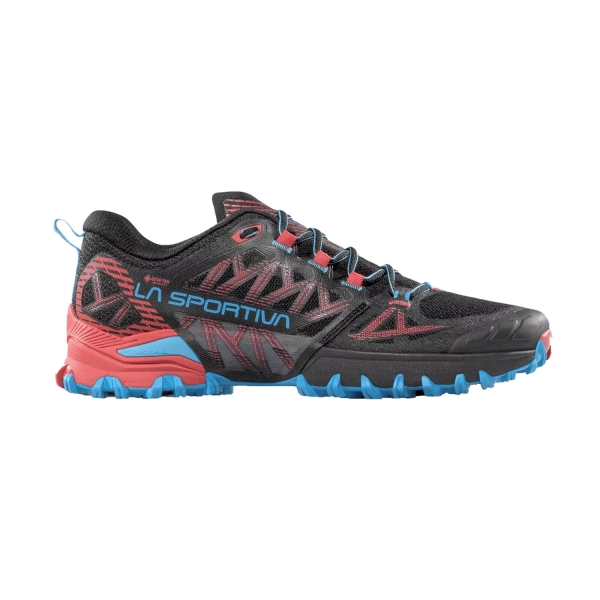 Scarpe Trail Running Donna La Sportiva Bushido 3 GTX  Black/Hibiscus 56Y999402