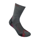La Sportiva X-Cursion Logo Calze - Grey/Cherry Tomato