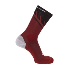 Salomon Speedcross Crew Calze - Red Dahlia/Black/Poppy Red