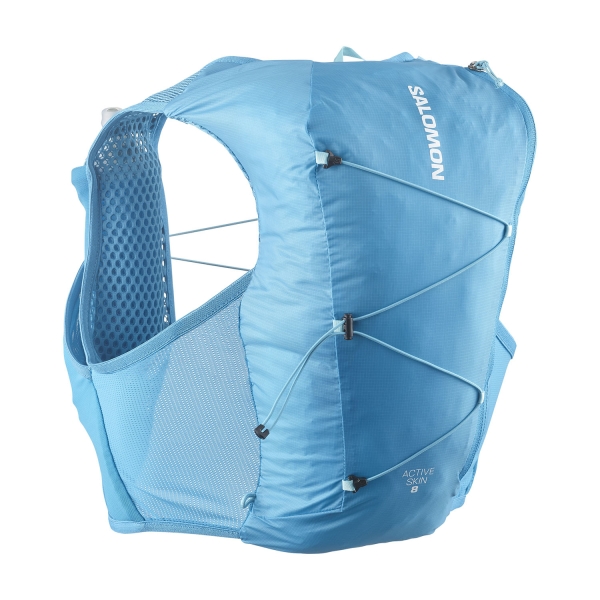 Salomon Active Skin 8 Set Mochilla - Blue Danube/Blue Curacao