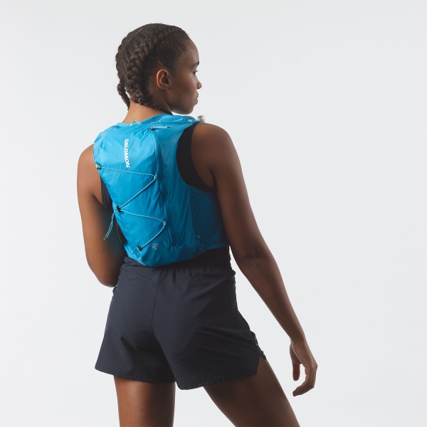 Salomon Active Skin 8 Set Mochilla - Blue Danube/Blue Curacao