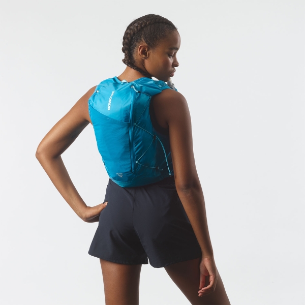Salomon Active Skin 12 Set Zaino - Blue Danube/Blue Curacao