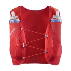 Salomon ADV Skin 12 Set Zaino - Flame Scarlet/Haute Red