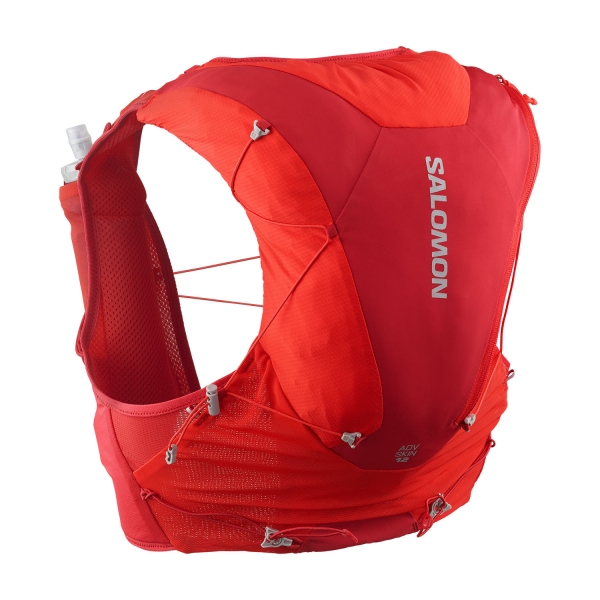 Salomon ADV Skin 12 Set Zaino - Flame Scarlet/Haute Red
