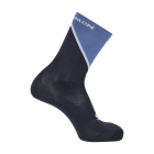 Salomon Pulse Crew Calcetines - French Blue/Carbon/White