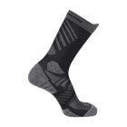 Salomon Aero Crew Logo Calcetines - Black/Castelrock
