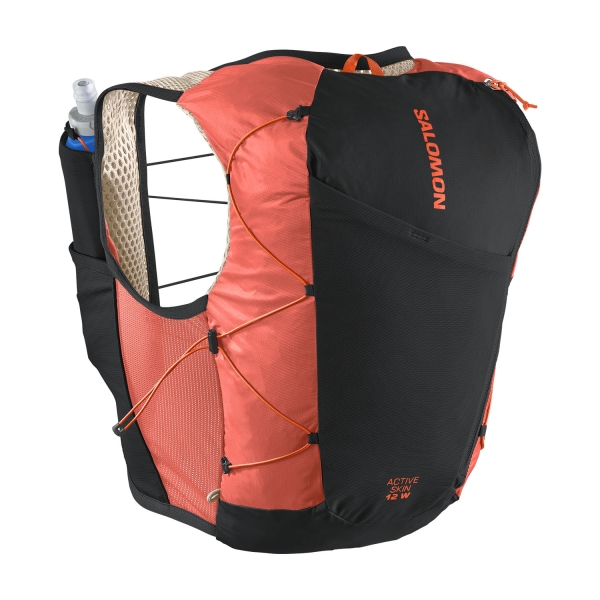 Salomon Active Skin 12 Women Set Backpack - Emerglow/Black