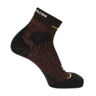 Salomon Ultra Glide Calcetines - Black/High Risk Red/Zinnia