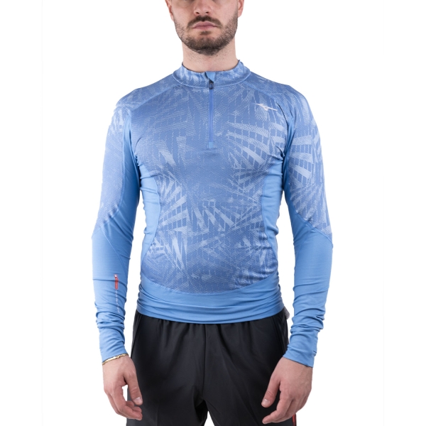 Maglia Intima Uomo Mizuno Virtual Body G4 Maglia  Parisian Blue A2GAB50027