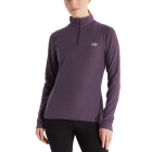 New Balance Space Dye Camisa - Plum Brown Heather