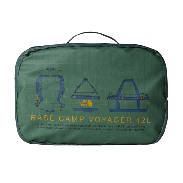 The North Face Base Camp Voyager 42L Borsone - Duck Green/Shady Blue